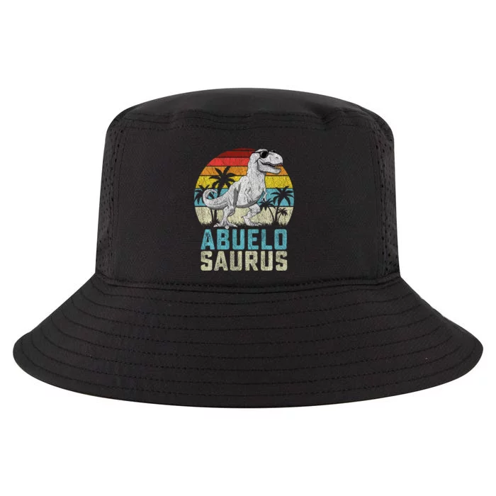 Abuelosaurus T Rex Dinosaur Abuelo Saurus FatherS Family Sweat Cool Comfort Performance Bucket Hat