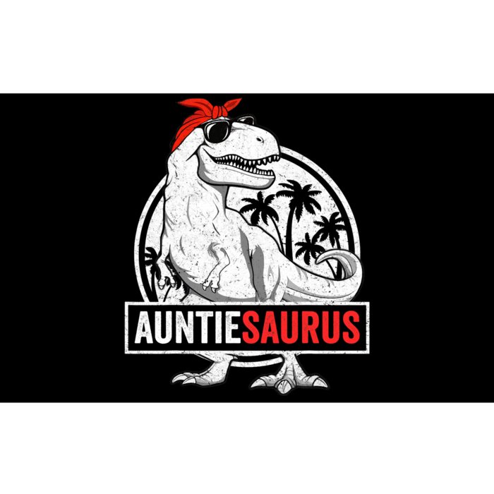 Auntiesaurus T Rex Dinosaur Auntie Saurus Family Matching Bumper Sticker