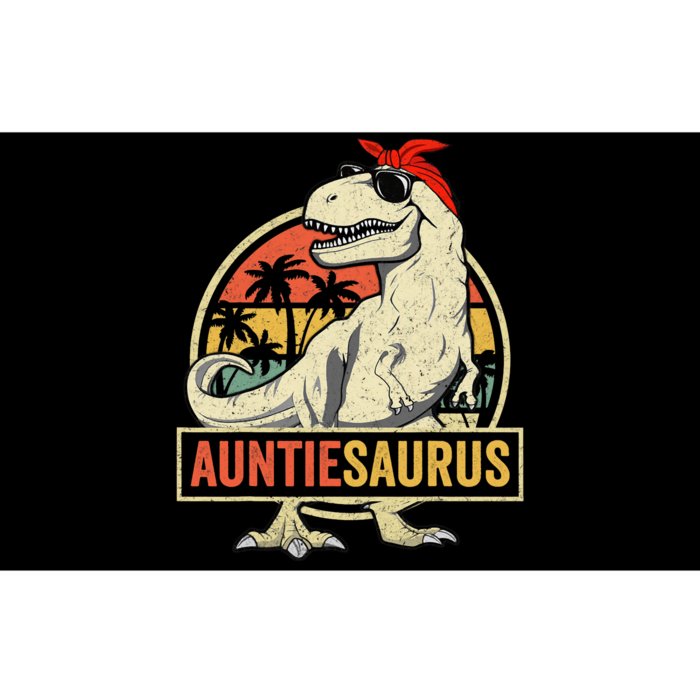 Auntiesaurus T Rex Dinosaur Auntie Saurus Family Matching Bumper Sticker