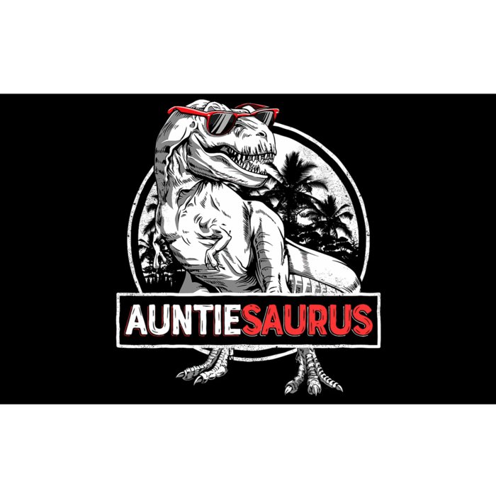 Auntiesaurus T Rex Dinosaur Auntie Saurus Family Matching Bumper Sticker