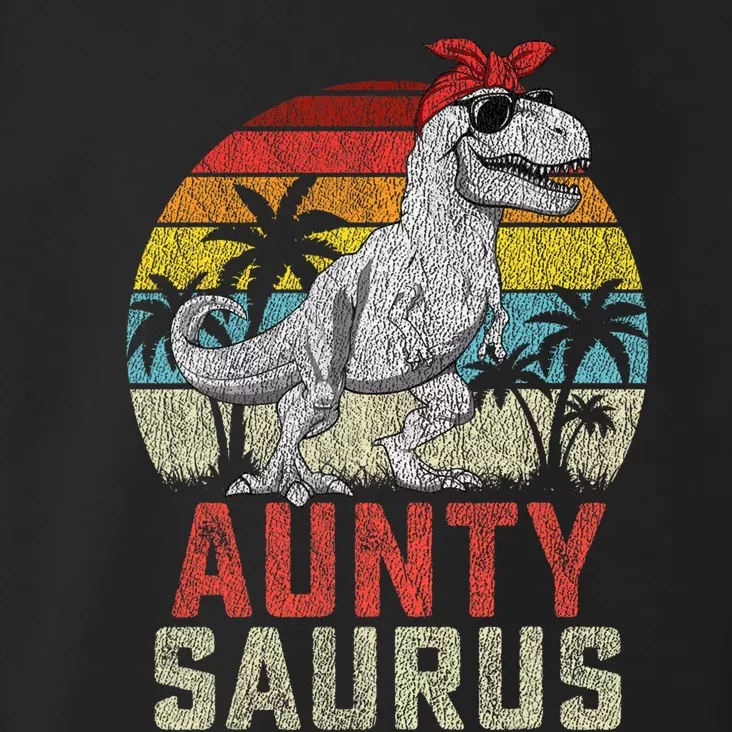 Auntysaurus T Rex Dinosaur Aunty Saurus MotherS Family Toddler Hoodie