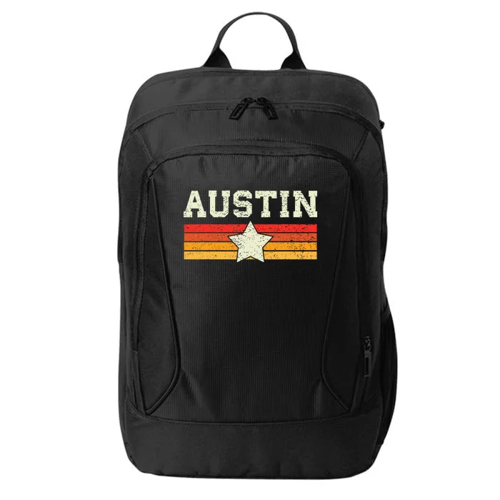 Austin Texas Retro Vintage Gift City Backpack