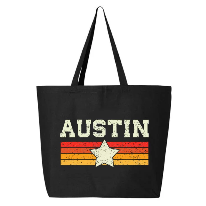 Austin Texas Retro Vintage Gift 25L Jumbo Tote