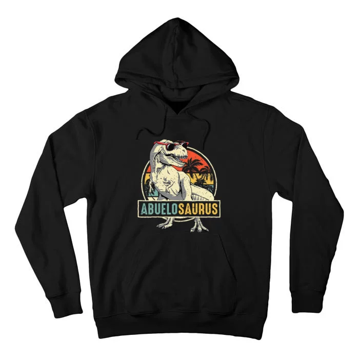 Abuelosaurus T Rex Dinosaur Abuelo Saurus Family Matching Tall Hoodie