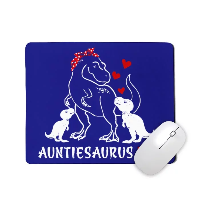 Auntiesaurus T Rex Dinosaur Mothers Day Christmas Mousepad