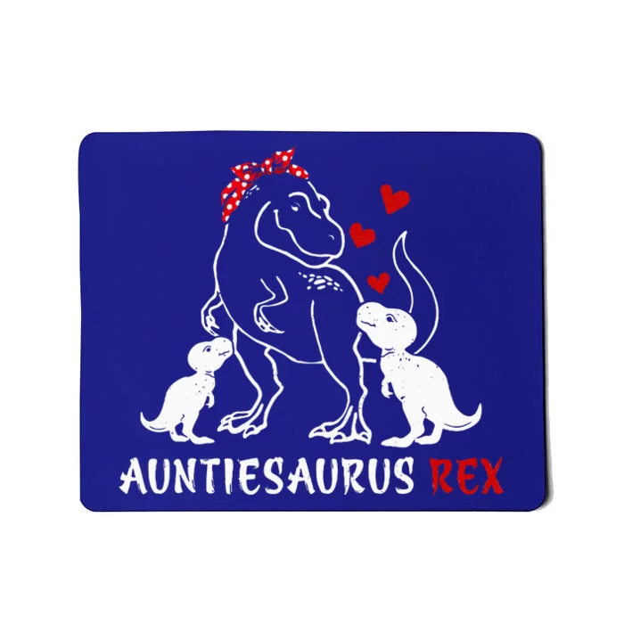 Auntiesaurus T Rex Dinosaur Mothers Day Christmas Mousepad