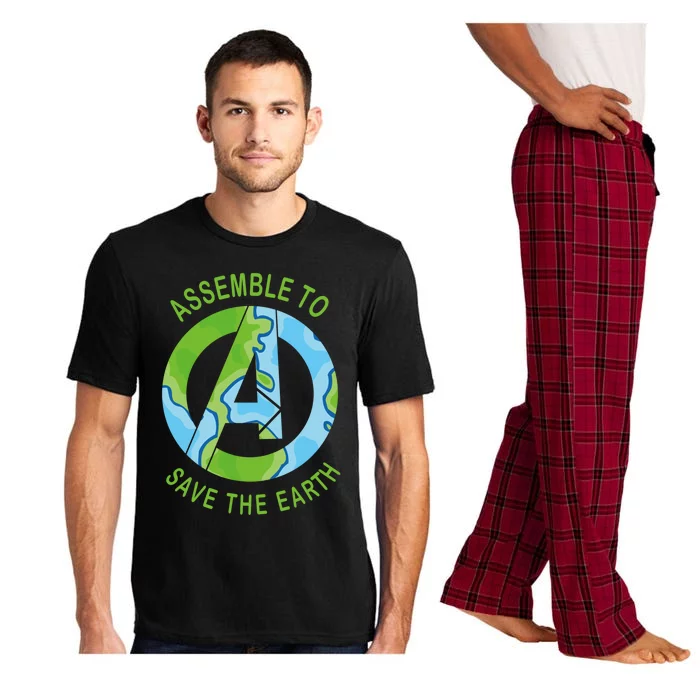 Assemble To Save The Earth Happy Earth Day Great Gift Pajama Set