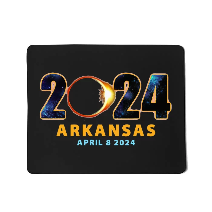 Arkansas Total Solar Eclipse 2024 Mousepad