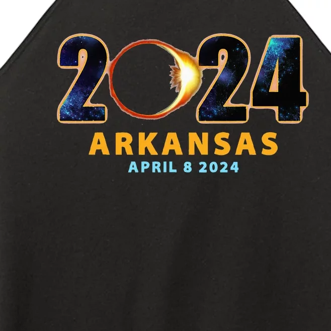 Arkansas Total Solar Eclipse 2024 Women’s Perfect Tri Rocker Tank