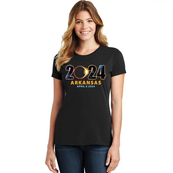 Arkansas Total Solar Eclipse 2024 Women's T-Shirt