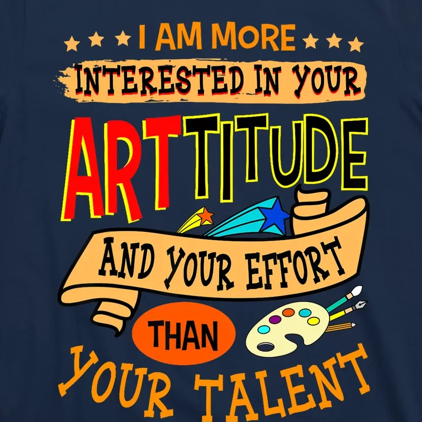 Art Teacher Student School Artist Illustrator Painter T-Shirt