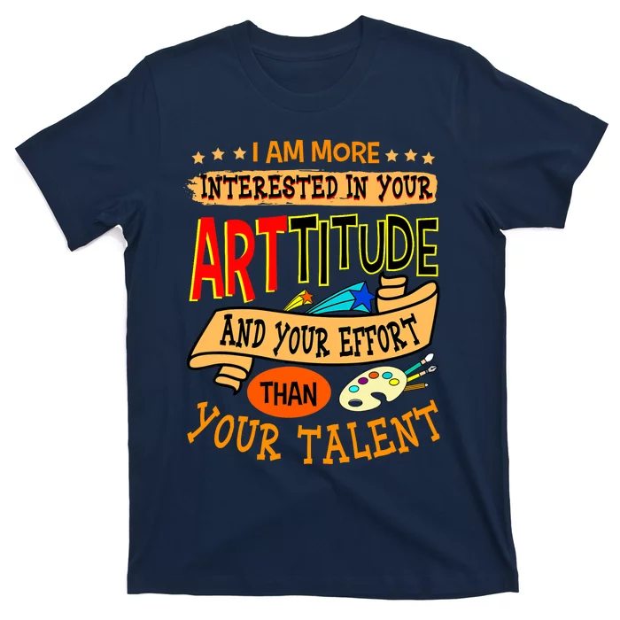 Art Teacher Student School Artist Illustrator Painter T-Shirt