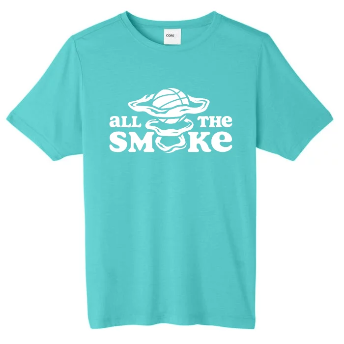 All The Smoke Funny Basketball Podcast ChromaSoft Performance T-Shirt