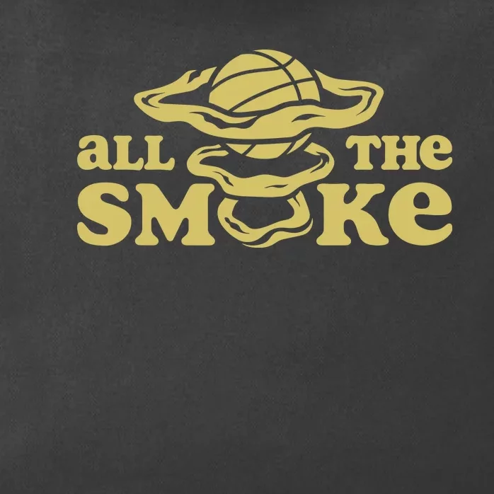 All The Smoke Funny Basketball Podcast Zip Tote Bag