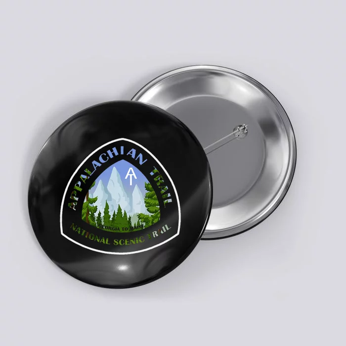 Appalachian Trail Scenic Mountain Views Button