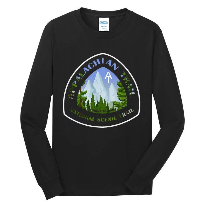 Appalachian Trail Scenic Mountain Views Tall Long Sleeve T-Shirt