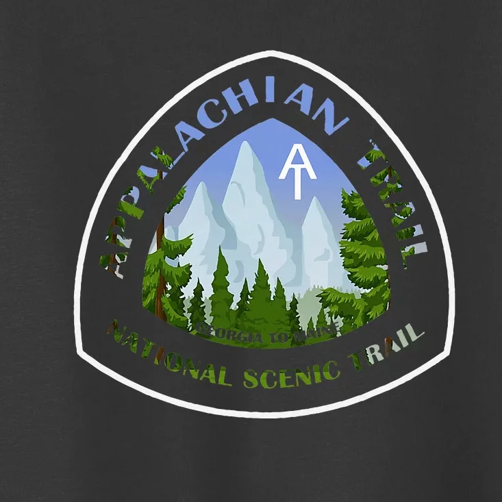 Appalachian Trail Scenic Mountain Views Toddler T-Shirt