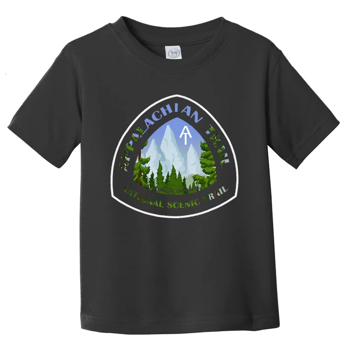 Appalachian Trail Scenic Mountain Views Toddler T-Shirt