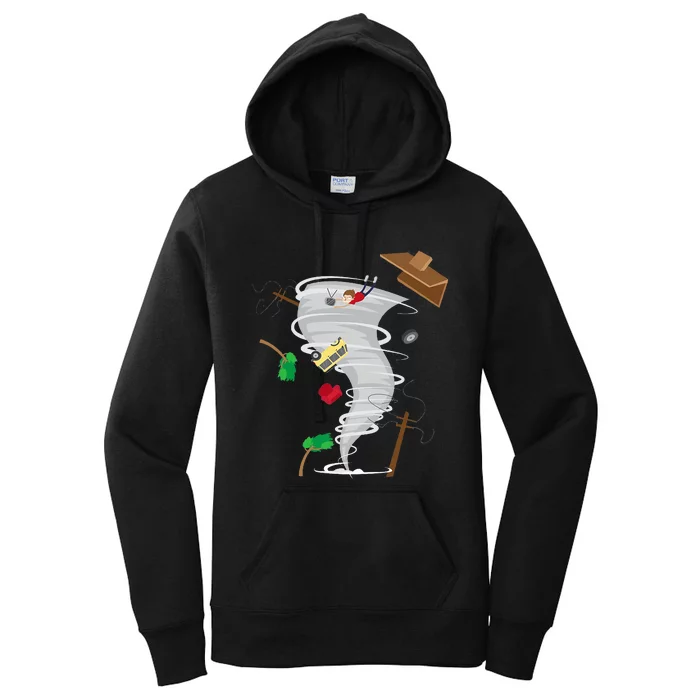 Awesome Tornado & Storm Chaser Severe Weather Lover Women's Pullover Hoodie