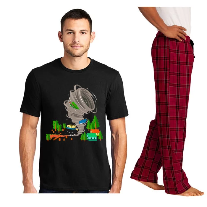 Awesome Tornado Severe Weather Storm Chasers Pajama Set