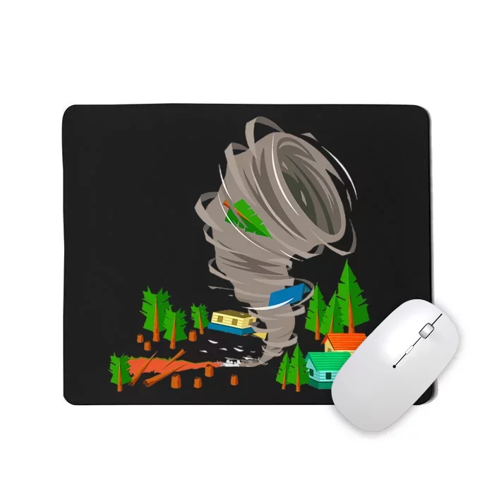 Awesome Tornado Severe Weather Storm Chasers Mousepad