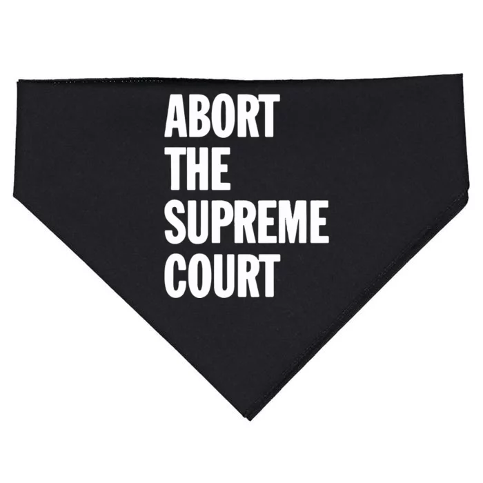 Abort The Supreme Court USA-Made Doggie Bandana