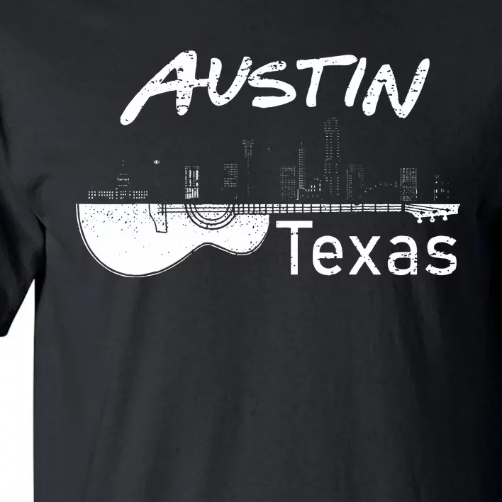 Austin Texas Souvenir Guitar Music Lover Austin Tall T-Shirt