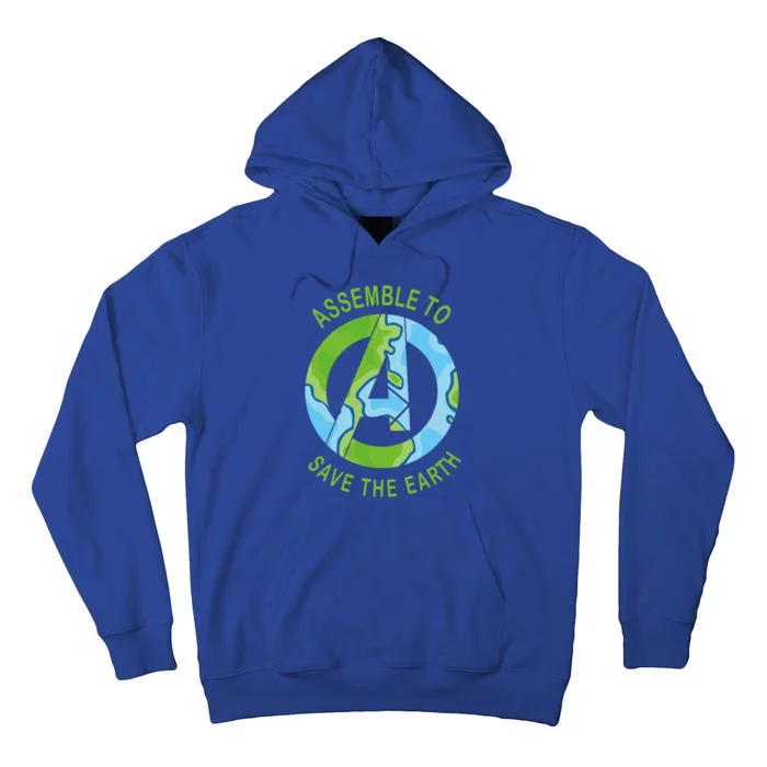 Assemble To Save The Earth Happy Earth Day Great Gift Tall Hoodie