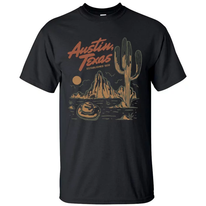 Austin Texas State Tall T-Shirt