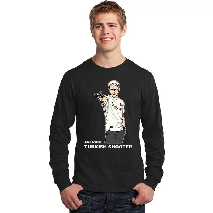 Average Turkish Shooter Tall Long Sleeve T-Shirt