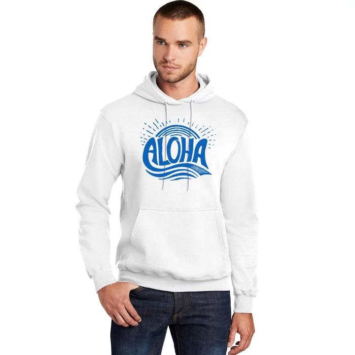 Aloha Tropical Surfer Hoodie