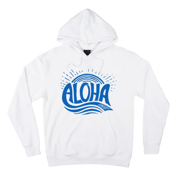 Aloha Tropical Surfer Hoodie