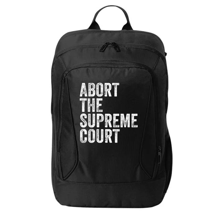 ABORT THE SUPREME COURT City Backpack