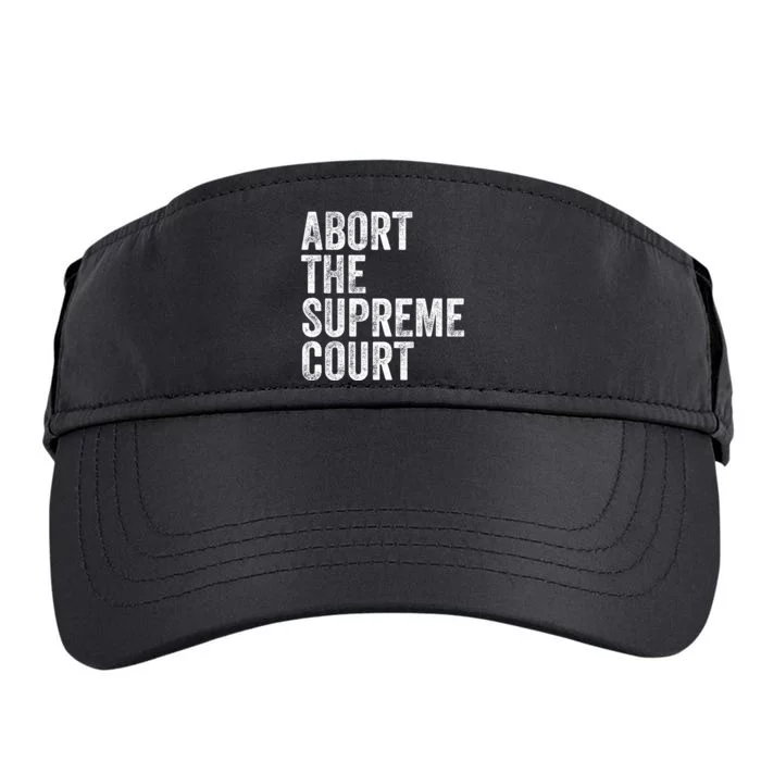 ABORT THE SUPREME COURT Adult Drive Performance Visor