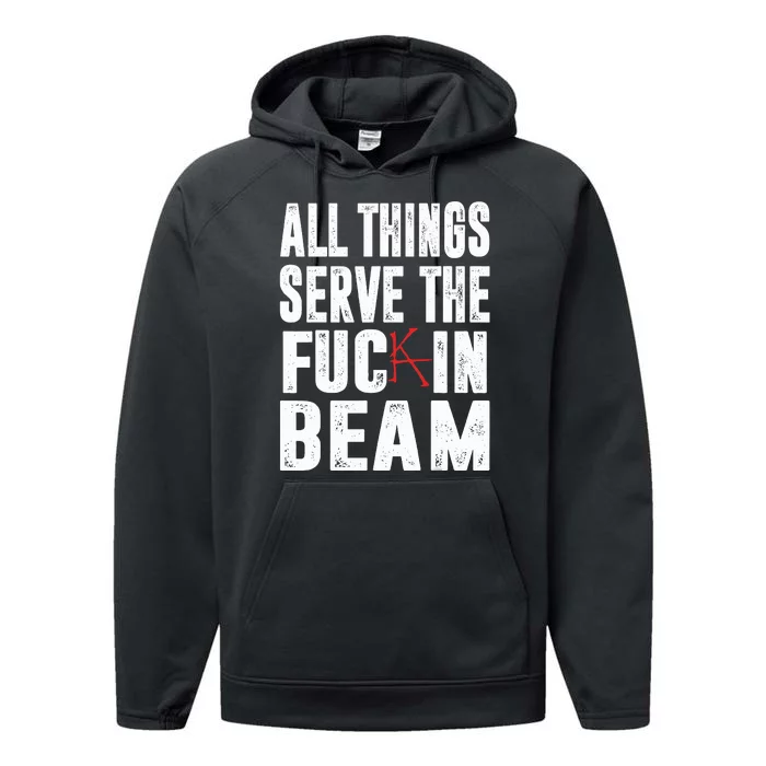 All Things Serve The Fuc In Beam Performance Fleece Hoodie