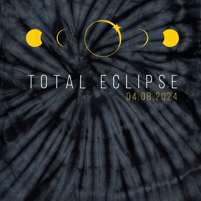 American Totality Solar Lunar Eclipse April 8 2024 Tie-Dye T-Shirt