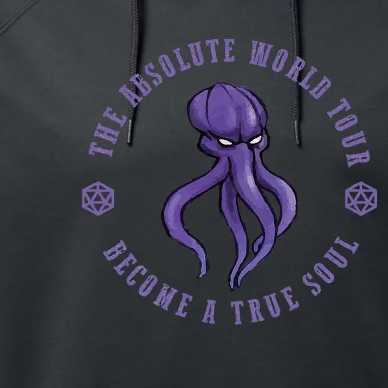 A True Soul The Absolute Bg3 Fan Art Performance Fleece Hoodie