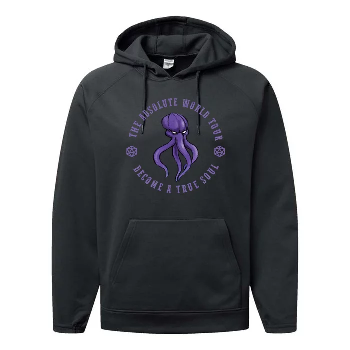 A True Soul The Absolute Bg3 Fan Art Performance Fleece Hoodie