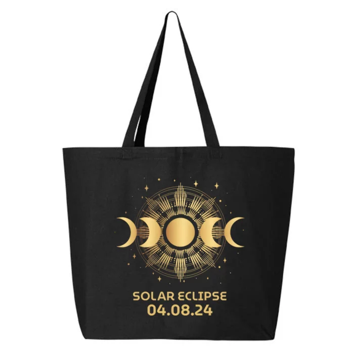 American Total Solar Eclipse April 8th 2024 25L Jumbo Tote