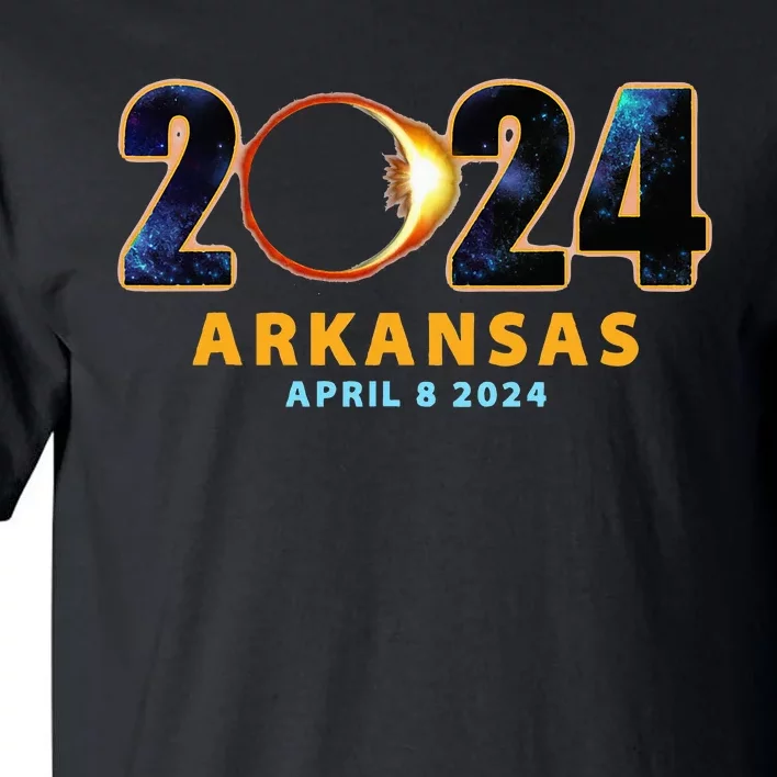 Arkansas Total Solar Eclipse 2024 Tall T-Shirt