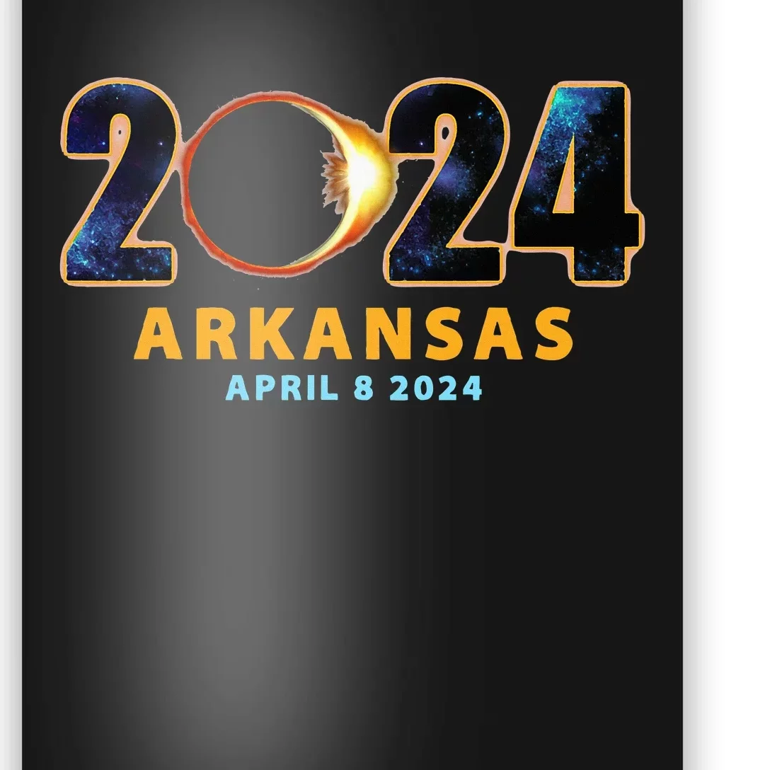 Arkansas Total Solar Eclipse 2024 Poster