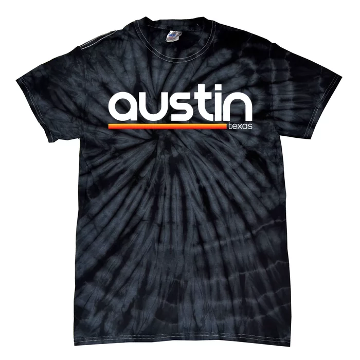 Austin Texas Souvenir Vintage Funny Texas Austin Tie-Dye T-Shirt