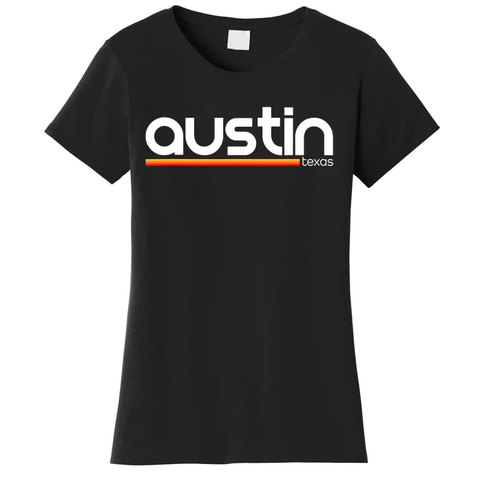 Austin Texas Souvenir Vintage Funny Texas Austin Women's T-Shirt