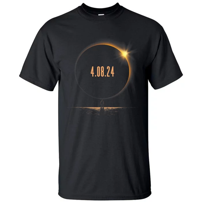 America Totality Spring 4 08 24 Total Solar Eclipse 2024 Tall T-Shirt