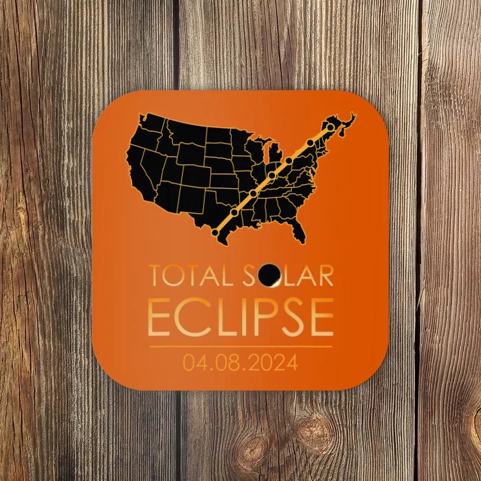 America Total Solar Eclipse April 8 2024 Usa Map Totality Coaster