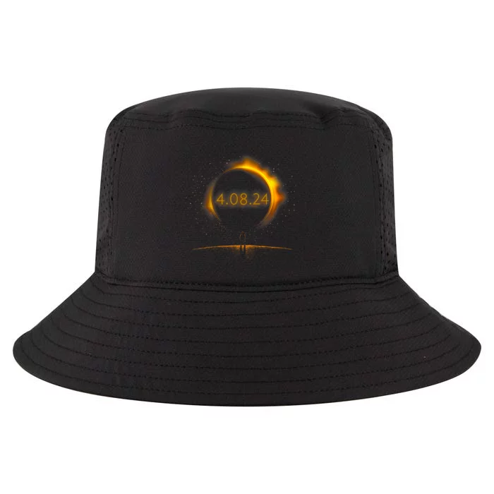 America Totality Spring 4.08.24 Total Solar Eclipse 2024 Cool Comfort Performance Bucket Hat