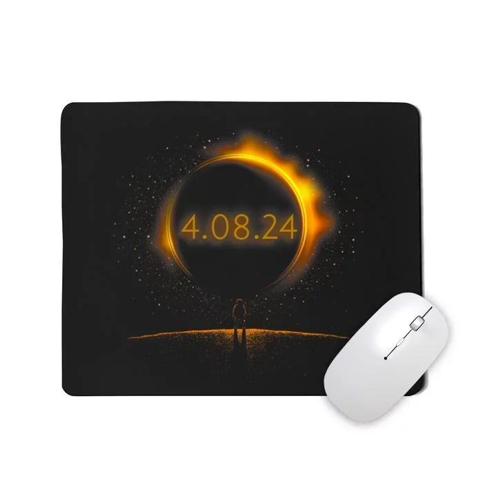 America Totality Spring 4.08.24 Total Solar Eclipse 2024 Mousepad