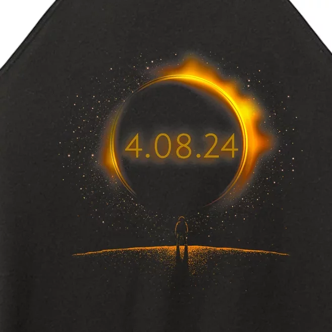 America Totality Spring 4.08.24 Total Solar Eclipse 2024 Women’s Perfect Tri Rocker Tank