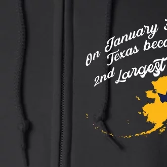 Alaska Texas Shirts Funny Alaska Vs Texas Full Zip Hoodie