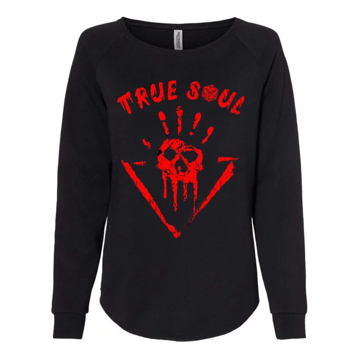 A True Soul The Absolute Bg3 Fan Womens California Wash Sweatshirt